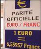 L'Euro et le Franc